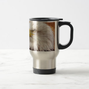 Caneca Térmica Retrato da águia-calva