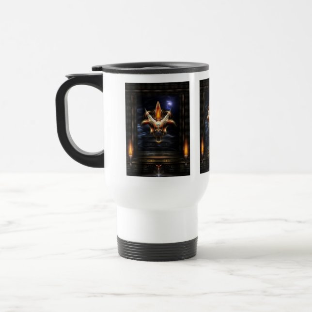 Caneca Térmica Retrato de Fogo Akrellian Torch (Esquerda)