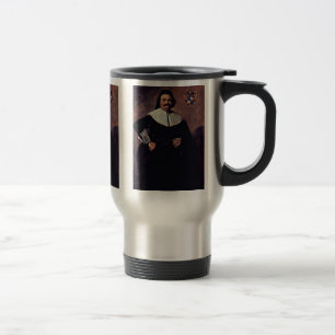 Caneca Térmica Retrato de Tieleman Roosterman por Frans Hals