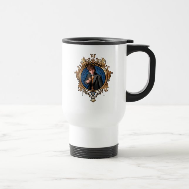 CANECA TÉRMICA RETRATO NEWT SCAMANDER™ (Direita)