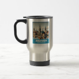 Caneca Térmica Retro Bremen Skyline