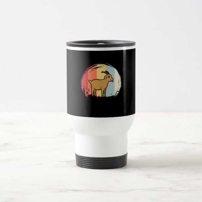 Caneca Térmica Retro de Caprinos (Centro)