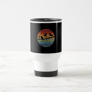 Caneca Térmica Retro de observação de pássaros