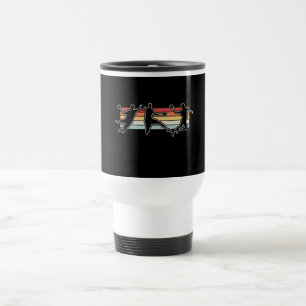 Caneca Térmica Retro Vintage Handball Player