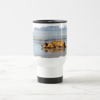Caneca Térmica Rhodesian Ridgeback - está a água fria?