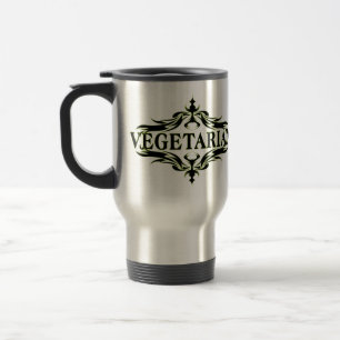 Caneca Térmica Rico de Preto - Vegetariano