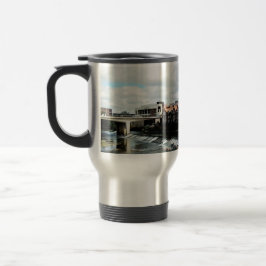 Caneca Térmica Rio Durham, ponte branca