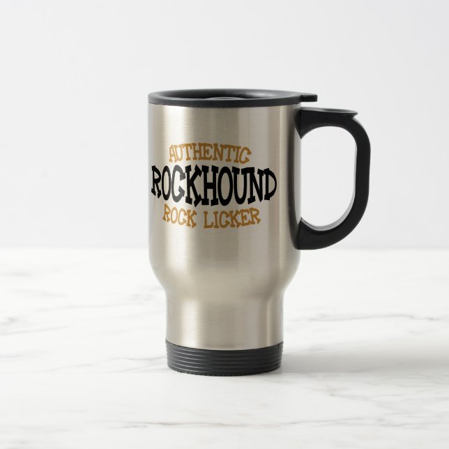 Caneca Térmica Rocha autêntica Licker de Rockhound (Direita)