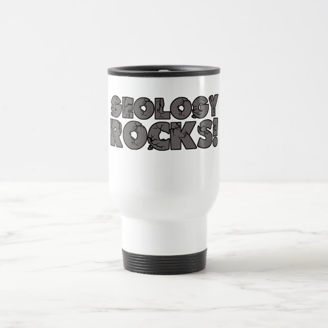 Caneca Térmica Rochas da geologia (Centro)