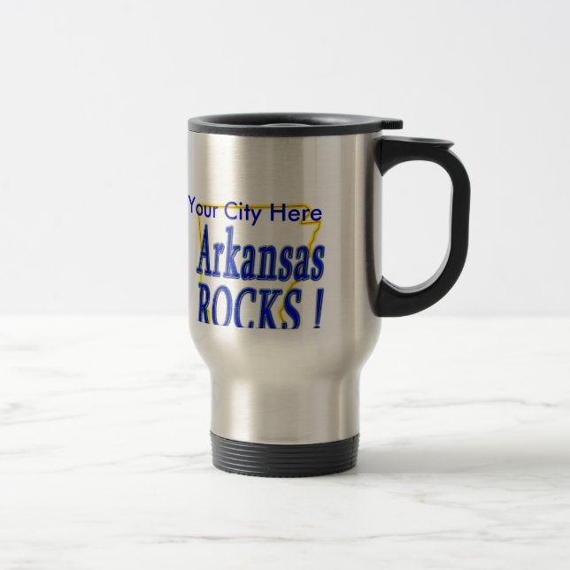 Caneca Térmica Rochas de Arkansas! (Direita)