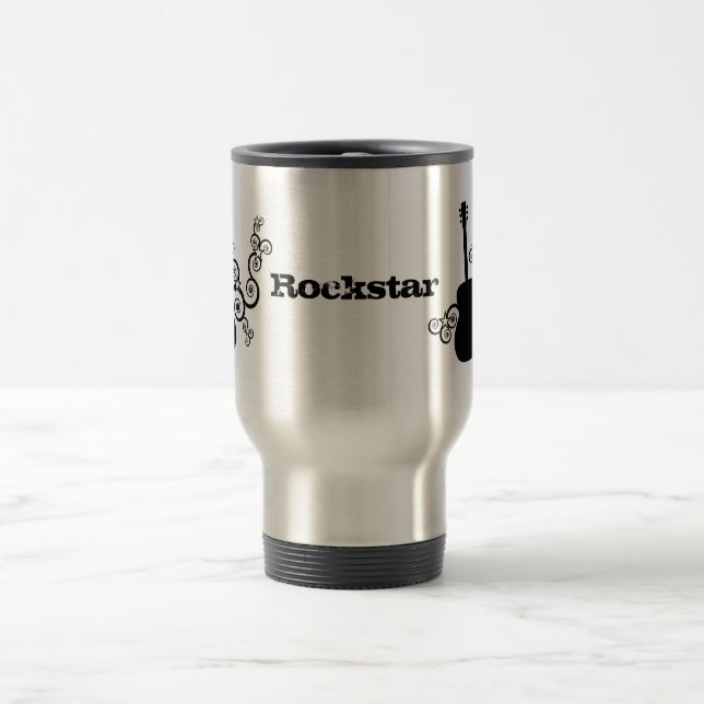 Caneca Térmica Rockstar Guitar Mug (Centro)