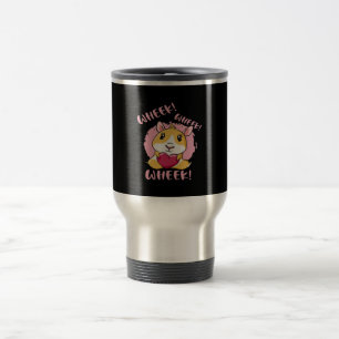 Caneca Térmica Roda do Coração do Porco da Guiné Bebê-Pet-Lo