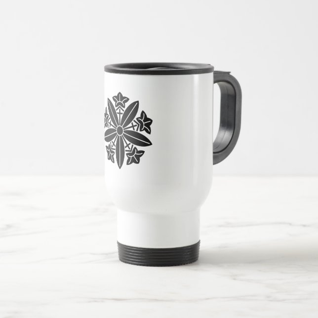 Caneca Térmica roda genciana Kuga (Frente Esquerda)