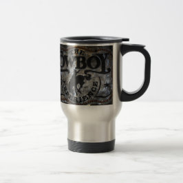 Caneca Térmica Rodeio primitivo do vaqueiro do cavalo do país