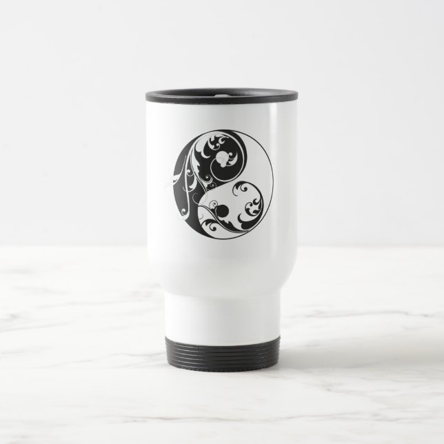 Caneca Térmica Rolando Yin & Yang (preto) (Centro)