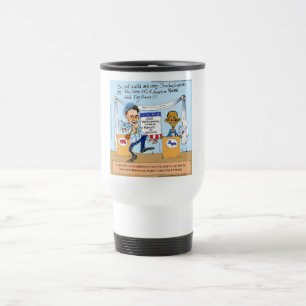 Caneca Térmica Romney Tenta Zingers em Obama Presentes e Cartões 