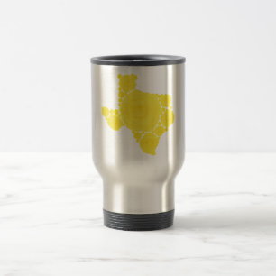 Caneca Térmica Rosa amarelo de Texas