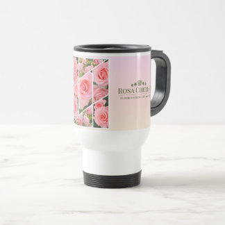 Caneca Térmica Rosa Cherish トラベルマグ