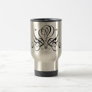 Caneca Térmica Rosa do preto