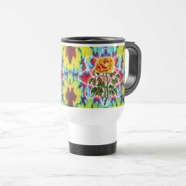 Caneca Térmica Rosa Rad Rad (Frente Esquerda)