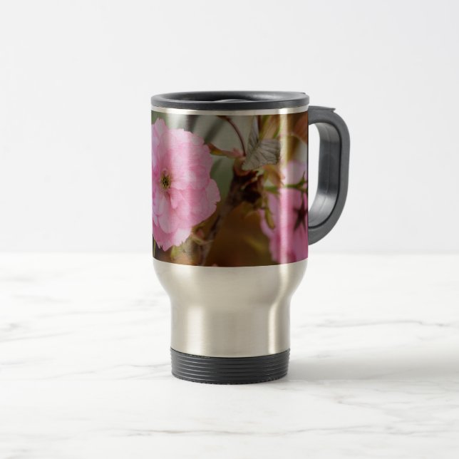 Caneca Térmica Rosa Rosado  (Frente Esquerda)