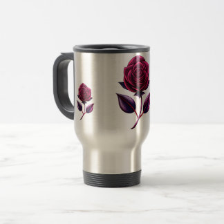 Caneca Térmica rosa vermelha