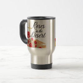Caneca Térmica Rosas no deserto