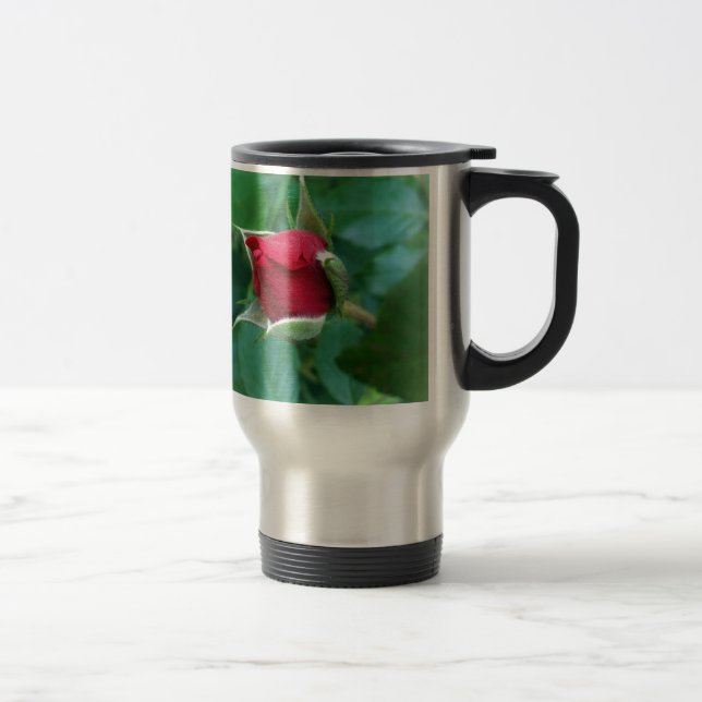 Caneca Térmica rosebuda vermelha (Direita)