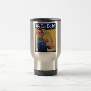Caneca Térmica Rosie the Riveter: Forte Empoderamento feminino