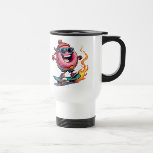 Caneca Térmica Rosquinha legal na lata de fogo