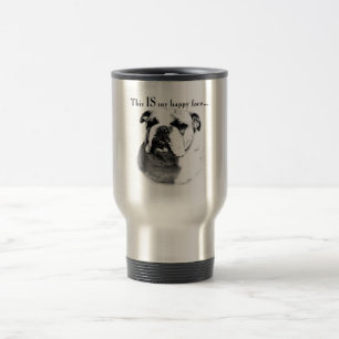 Caneca Térmica Rosto Feliz do Buldogue