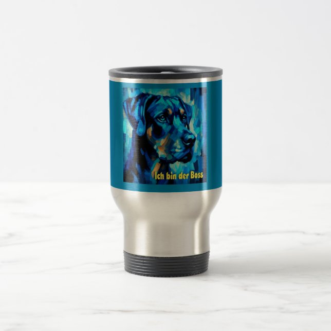 Caneca Térmica Rottweiler (Centro)