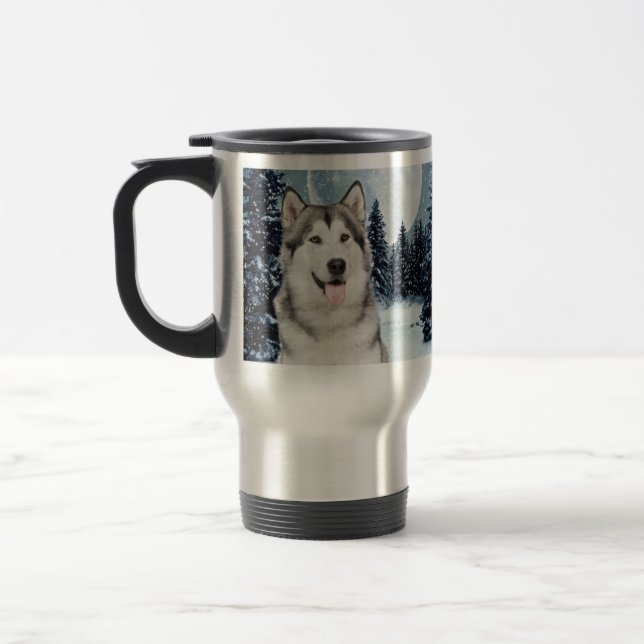 Caneca Térmica Rouco da Lua de inverno (Esquerda)