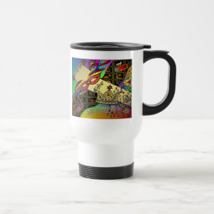 Caneca Térmica Roupas de Presentes de Festa Judaica Purim Feliz J