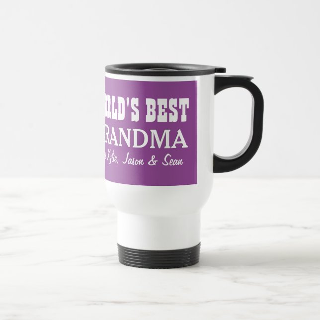 Caneca Térmica ROXO conhecido feito sob encomenda A05 da melhor (Direita)