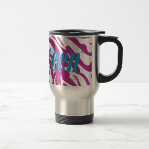 Caneca Térmica Roxo da zebra