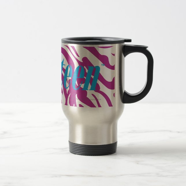 Caneca Térmica Roxo da zebra (Direita)