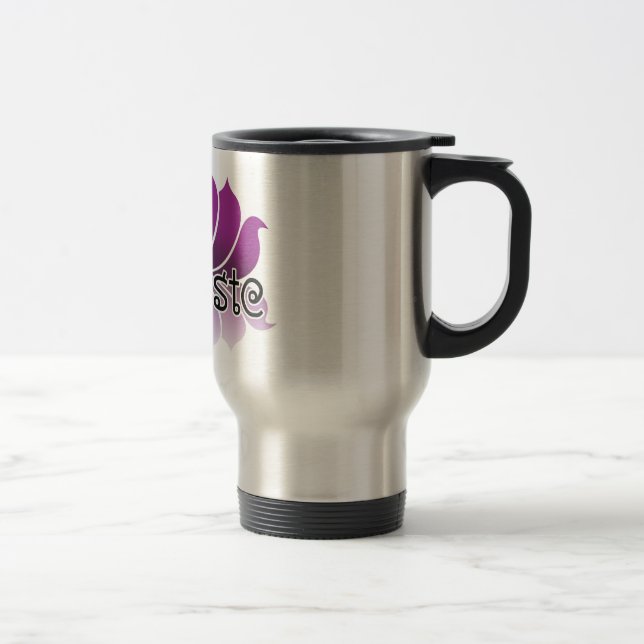 Caneca Térmica Roxo de Lotus (Direita)