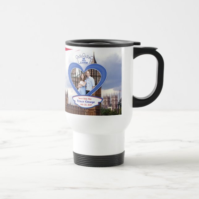 Caneca Térmica Royal British Baby Prince George (Direita)