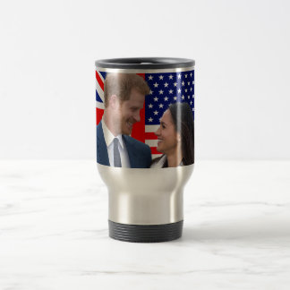 Caneca Térmica Royal Wedding Harry e Meghan