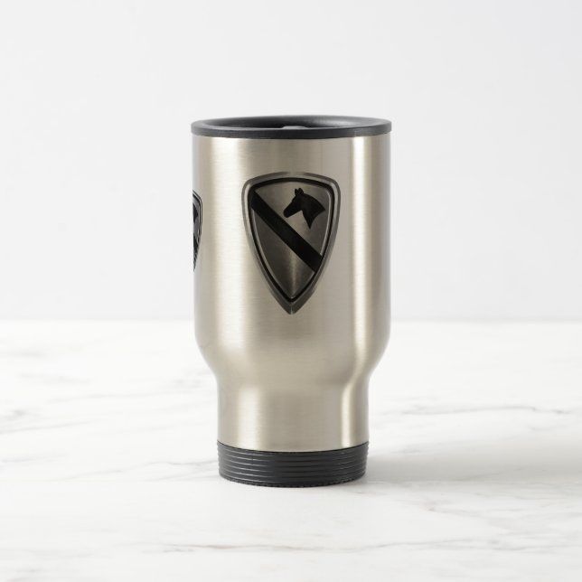 Caneca Térmica rua da Divisão de Cavalaria de 1Design de Aço (Centro)