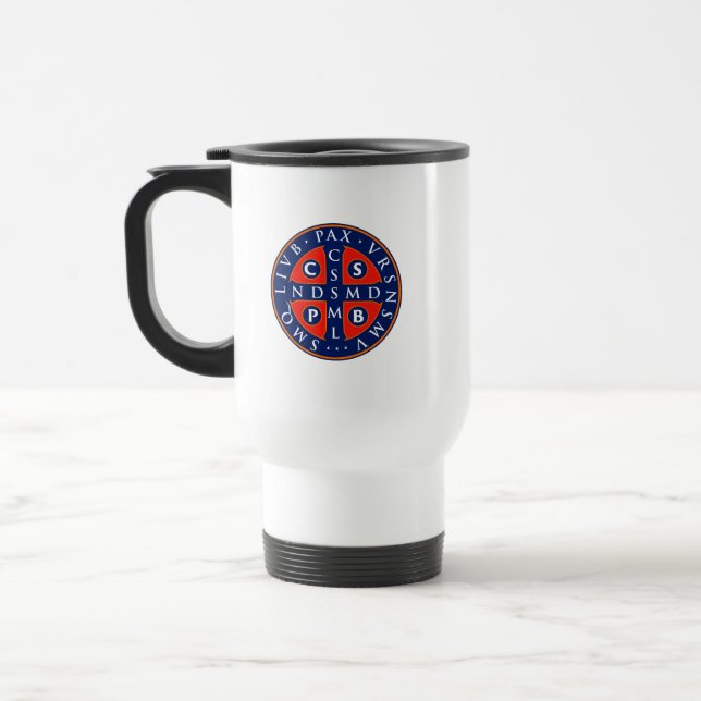 Caneca Térmica Rua da Medalha Benedict (Esquerda)