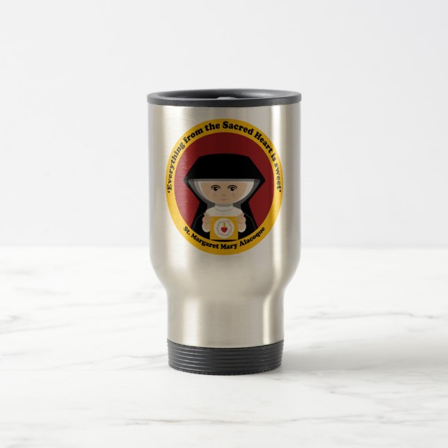 Caneca Térmica Rua: Margaret Mary Alacroco (Centro)