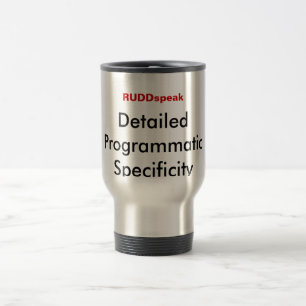 Caneca Térmica Rudd fala: Especificidade programático detalhada