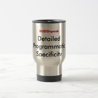 Caneca Térmica Rudd fala: Especificidade programático detalhada