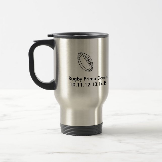 Caneca Térmica Rugby Prima Donnas (Esquerda)