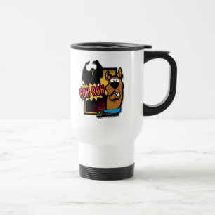 Caneca Térmica Ruh-Roh Scooby-Doo e um Fantasma