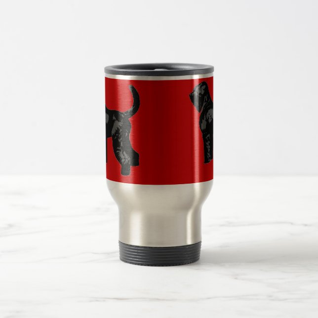 Caneca Térmica Russo preto Terrier (Centro)