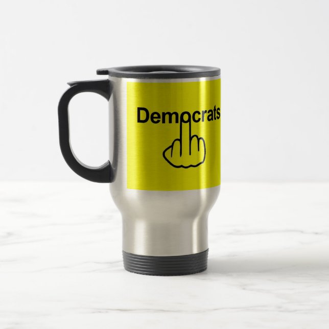 Caneca Térmica Sacudir de Mug Bird Fliting Democratas (Esquerda)