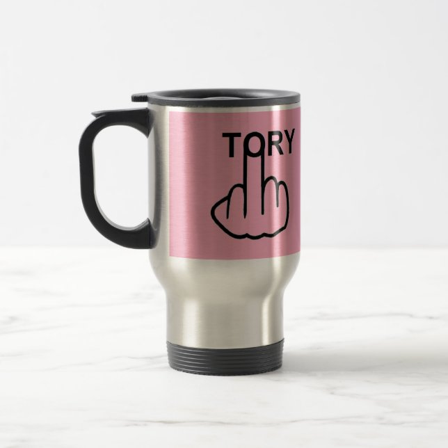 Caneca Térmica Sacudir de Título de Pássaro de Mug (Esquerda)